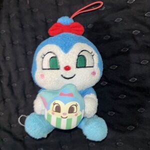 Anpanman Furin Smile Plush S Plus Kokin -chan Japan 5" Rare